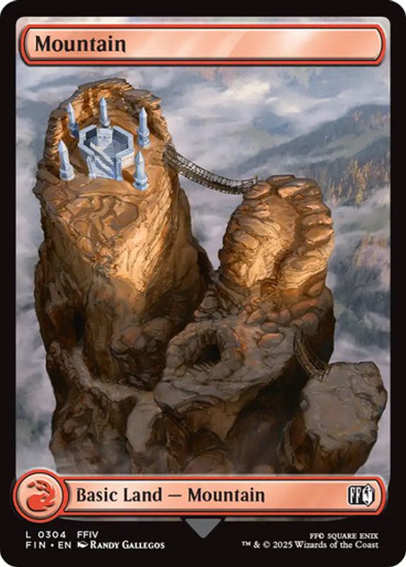 Mountain (#304) (Full Art) (Foil)